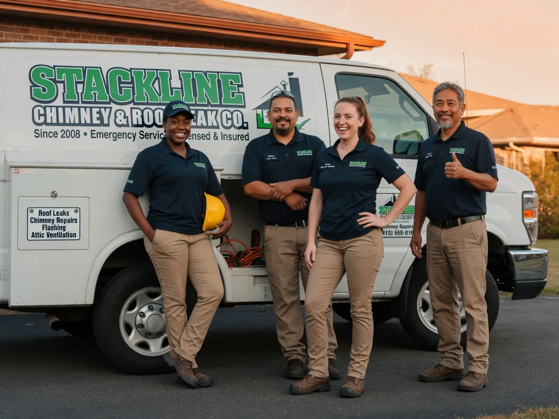 Chimney flashing repair company in Worthing, SD